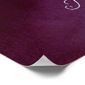 De Romance in het Collectie Bloom Wedding Poster (Hoek)