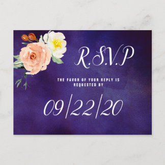 De Romance in het Collectie Bloom Wedding Uitnodiging Briefkaart