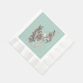 De Romance van Silk Aqua Servet (Hoek)