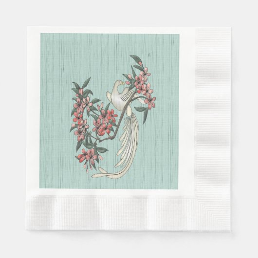 De Romance van Silk Aqua Servet (Voorkant)