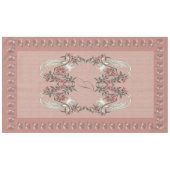 De Romance van zijde met Monogram 60" x 104" Perzi Tafelkleed (Voorkant (Horizontaal))