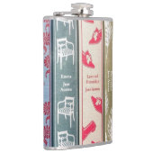 De romans van Jane Austen Heupfles (Rechts)