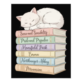 De romans van Jane Austen IX Foto Afdruk