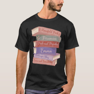 De romans van Jane Austen V T-shirt