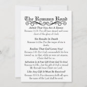 De Romeinen op de weg Sinner's Prayer Kaart (Voorkant)