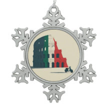 De "Romeinse Kerstmis" Collectors Metalen Kerstver