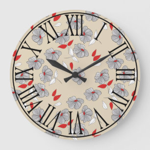 De Romeinse Numeriek van de  Bloemen van de terugk Grote Klok