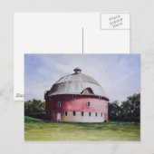 De Ronde Barn-briefkaart Briefkaart (Voorkant / Achterkant)