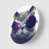 De ronde (Middelgrote) Klok van de Muur (Hoek)