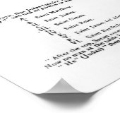 De Ronde Tafel van Koning Arthur Poster (Hoek)