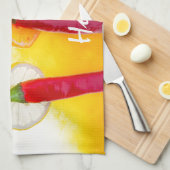 De Rood, de Hete, de Chili Theedoek (Quarter Fold)