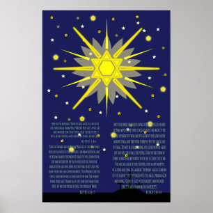 de roofzucht, voorouder van Jezus Poster