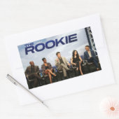 De rookie TV Rechthoekige Sticker (Envelop)