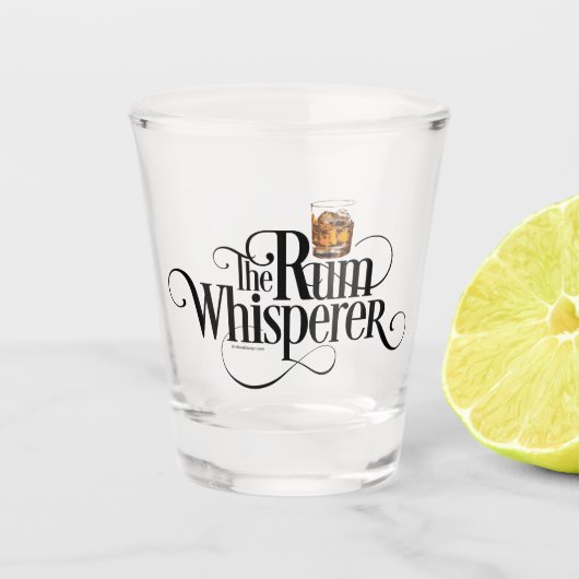 De roomschotel shot glas (Voorkant)