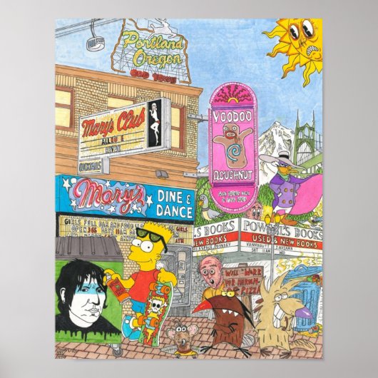 De ROOS parade Poster (Voorkant)