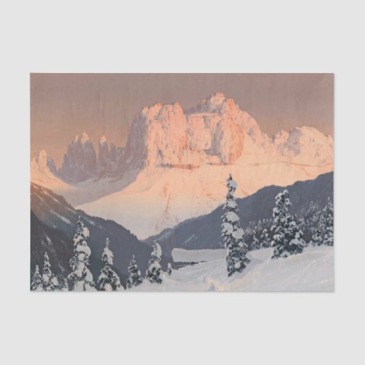 De Roos tuin van Saint-Cyprian Tissuepapier (Voorkant)