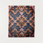 De rooskleurige omhelzing van Queen Wandkleed (Voorkant)