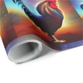 De Rooster Cadeaupapier (Rol Hoek)