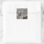 De Roper Vierkante Sticker (Tas)