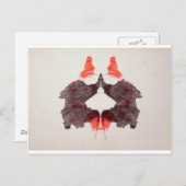 De Rorschach Test Ink Blots Bord 2 Briefkaart (Voorkant / Achterkant)