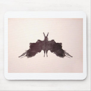 De Rorschach Test Ink Blots Bord 5 Bat Moth Muismat