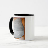 De Rosetta Stone, van Fort St. Julien, Mok (Voorkant links)