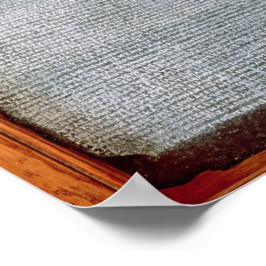 De Rosetta Stone, van Fort St. Julien, Poster (Hoek)