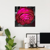 De Rosy Camellia Poster (Thuiskantoor)