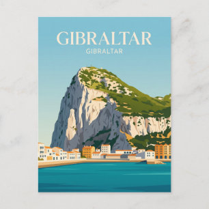 De Rots van Gibraltar Gibraltar Briefkaart