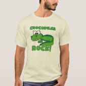 De Rots van krokodillen T-shirt (Voorkant)