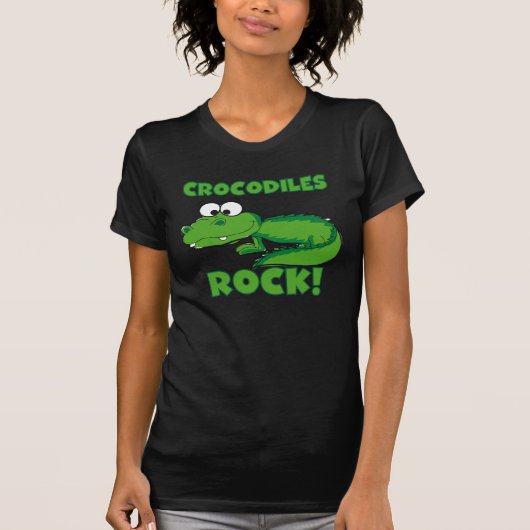 De Rots van krokodillen T-shirt (Voorkant)