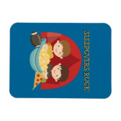 De Rots van Sleepovers Magneet (Horizontaal)