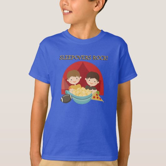 De Rots van Sleepovers T-shirt (Voorkant)