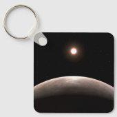 De rotsachtige exoplaneet LHS 475 B en zijn gasthe Sleutelhanger (Voorkant)
