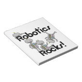 De Rotsen van de robotica Notitieblok (Schuin)