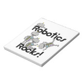 De Rotsen van de robotica Notitieblok (Gedraaid)