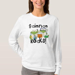 De Rotsen van de Wetenschap van kikkers T-shirt