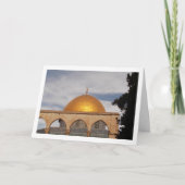 De Rotskoepel, Tempelberg, Jeruzalem Kaart (Voorkant)