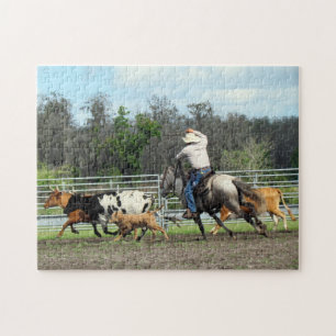 De Roundup - Puzzle Legpuzzel