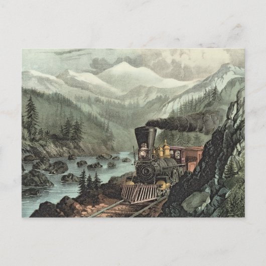 De route naar Californië Briefkaart (Voorkant)