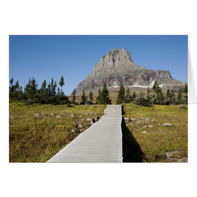 De route naar het uitzicht van het Verborgen meer (Voorkant Horizontaal)