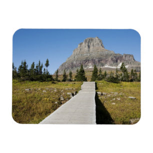 De route naar het uitzicht van het Verborgen meer Magneet