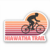 De Route van de Hiawatha - Schilderachtig mountain Sticker (Voorkant)