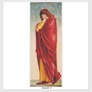 De rouwende Sint-Jan door Andrea da Murano Sticker
