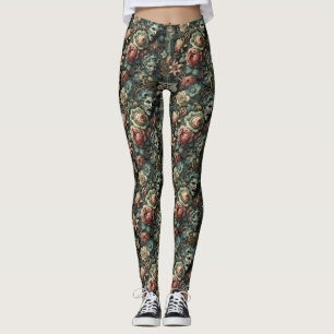 ⚰️ De rouwraad – Gotisch Victoriaans Leggings