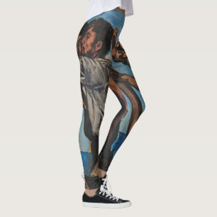 De Rowers (door Hans von Marées) Leggings