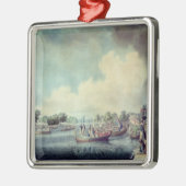 De Rowing Match in Richmond Metalen Ornament (Links)