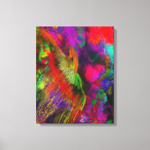 De Royal Bird Fine Art Canvas Print