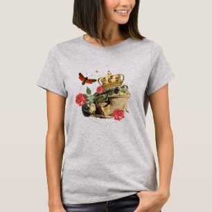 De Royal Frog Collage T-shirt