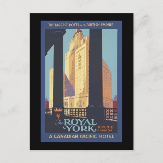 De Royal York Toronto Canada Briefkaart (Voorkant)